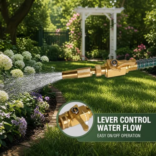 LIULO TOOL Brass Garden Hose Shut Off Valve, 2 Pack Heavy - Image 8