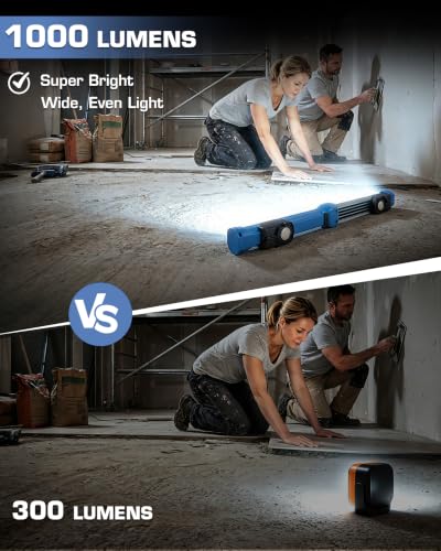 EverBrite 1000LM Work Light, Rechargeable Magnetic Flashlight - Image 5
