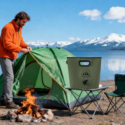Collapsible Water Container 8L with Spout, Leak-Proof - Image 3