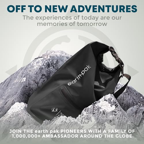 Waterproof Dry Bag with Zippered Pocket - 10L Kayaking Boating - Image 6