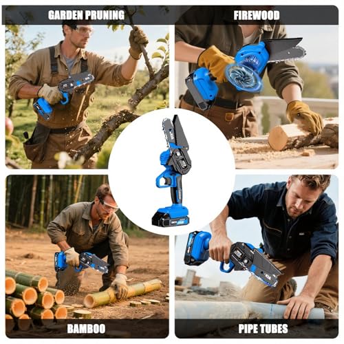 Mini Chainsaw, 20V Cordless 4 Inch - Image 4