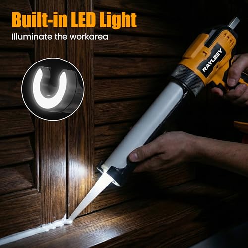 Electric Caulking Gun Compatible with Dewalt 20V Battery | Home Repair - Image 6