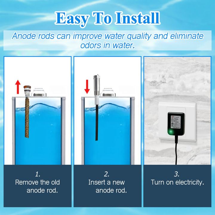 Powered Anode Rod for Water Heater,Electrical Anode Rod Made - Image 5