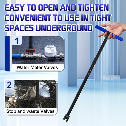 Water Meter Key Shut Off Tool 15 Inch to 28 Inch | Hand Tools - Image 6