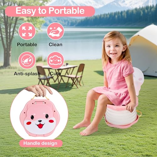 SunnySmile Portable Potty for Kids, Portable Toddler - Image 5