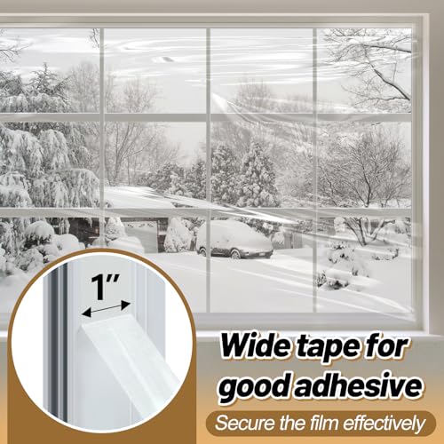 62×236in Window Insulation Kit for Winter- Thicken Indoor - Image 5