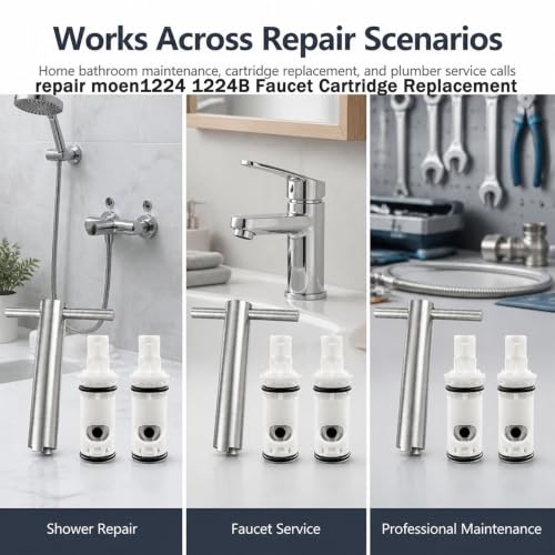 1224 1224B Faucet Cartridge Replacement Kit Compatible - Image 7