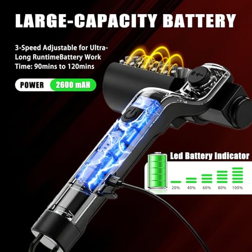 Electric Grill Brush, Rechargeable Cordless BBQ Cleaning Brush - Image 4