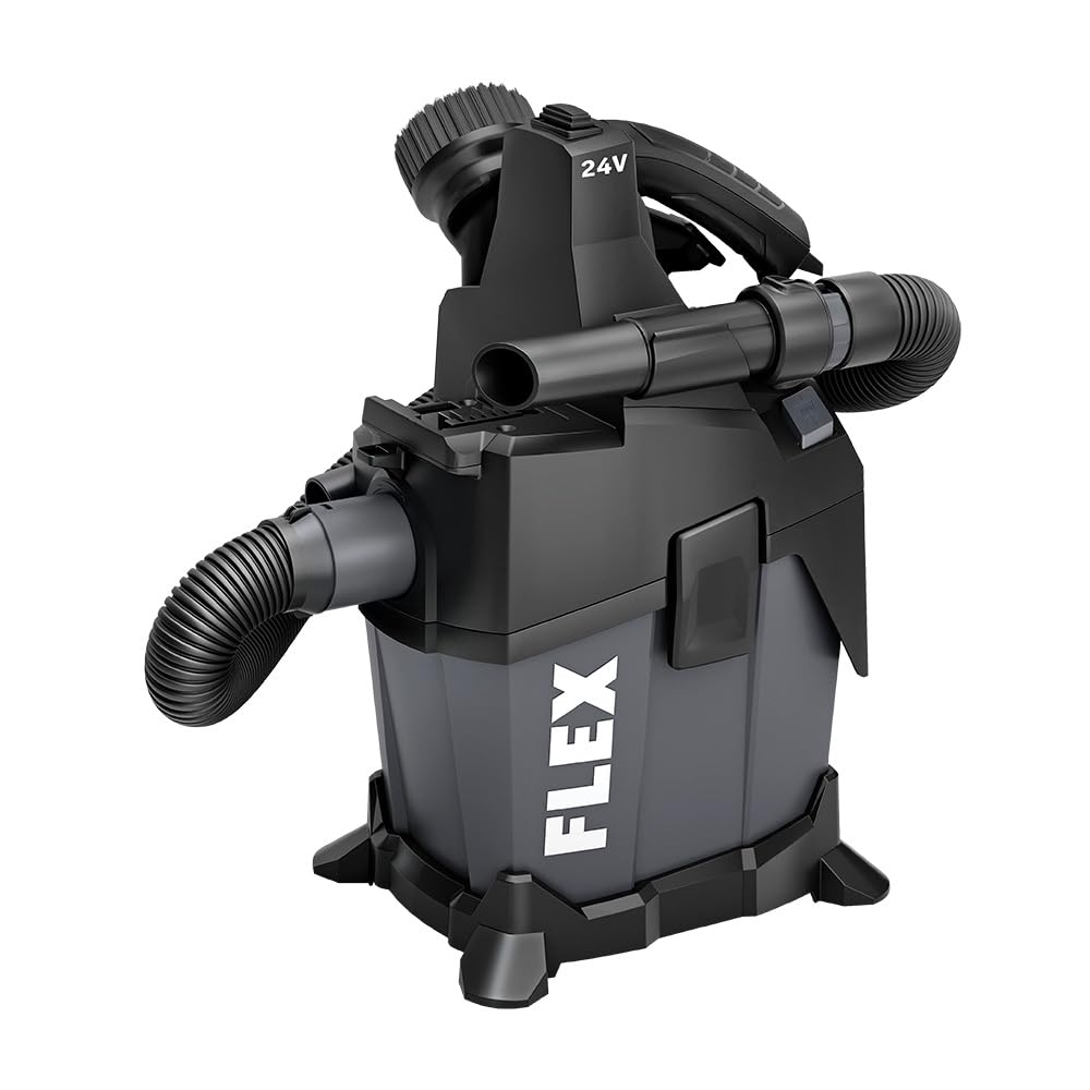 FLEX 24V Brushless Cordless 1.6 Gallon Wet/Dry Vacuum Tool - Image 1