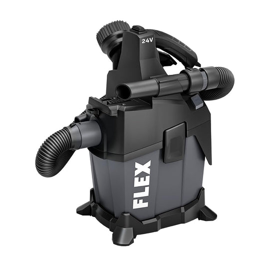 FLEX 24V Brushless Cordless 1.6 Gallon Wet/Dry Vacuum Tool - Image 1