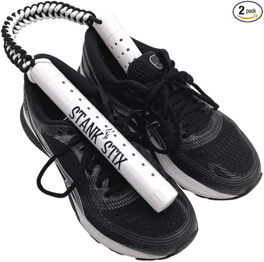 Glovestix StankStix Shoe Deodorizer and Odor Eliminator for Shoes, Boots, Smelly Gym Bags, Boxing, Lacrosse, Soccer & Hockey Gear, Non-Toxic