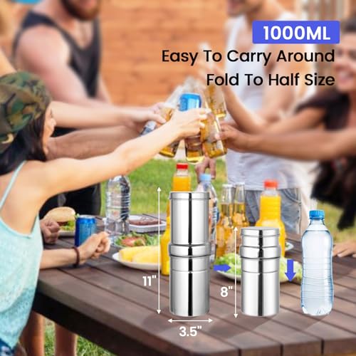 NSF/ANSI 42&372 Standard 1L (1000 ML) Portable Stainless - Image 7