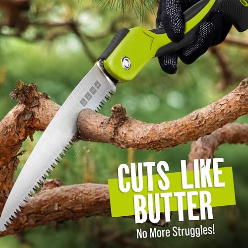 Folding Camping saw 11 Inch - Heavy Duty Pruning Saw - Image 6