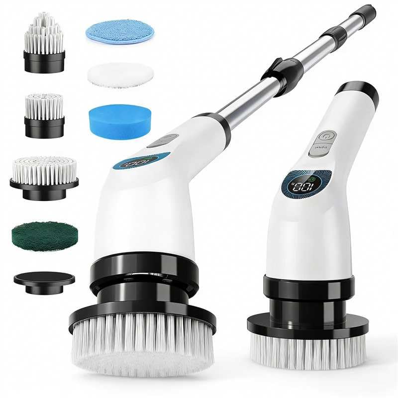 Electric Spin Scrubber, Cordless Power Cleaning Brush - Image 1