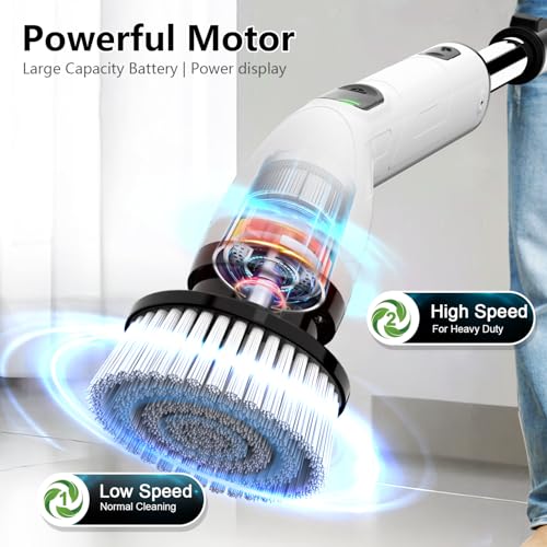 Electric Spin Scrubber, Full-Body IPX7 Waterproof Bathroom - Image 4
