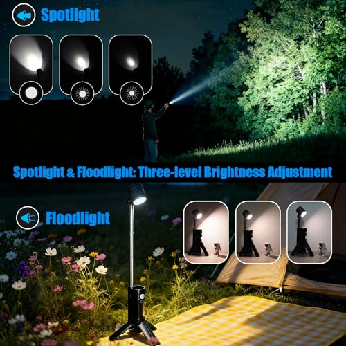 Telescopic Camping Light, Portable Rechargeable Camping Lantern - Image 4