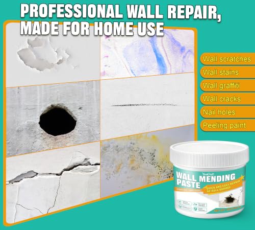 Drywall Repair Kit, 10.6oz White Spackle Paste - Image 4