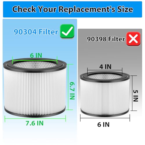 Replacement Filter Compatible with Shop-Vac 90350 90304 90333 - Image 3