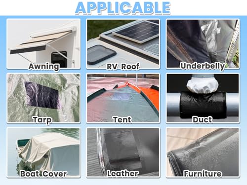 Heavy Duty Repair Tape for Awning, RV Underbelly - Image 6