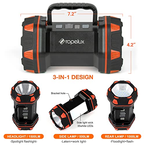 Led Camping Lantern Rechargeable, Camping Lights 1500lm - Image 4