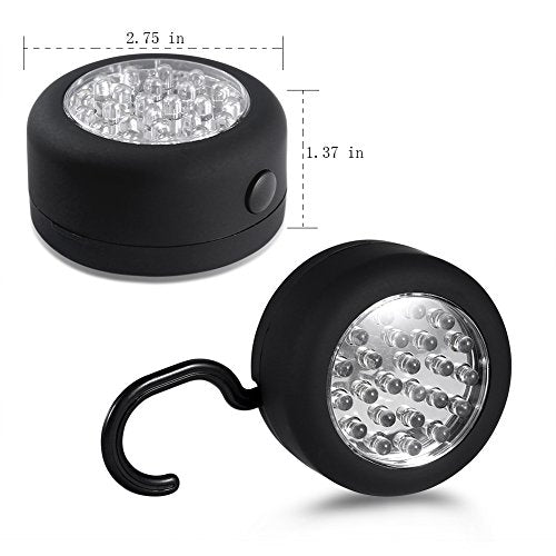 24 LED Round Magnetic Work Light Torch with Integral - Image 3