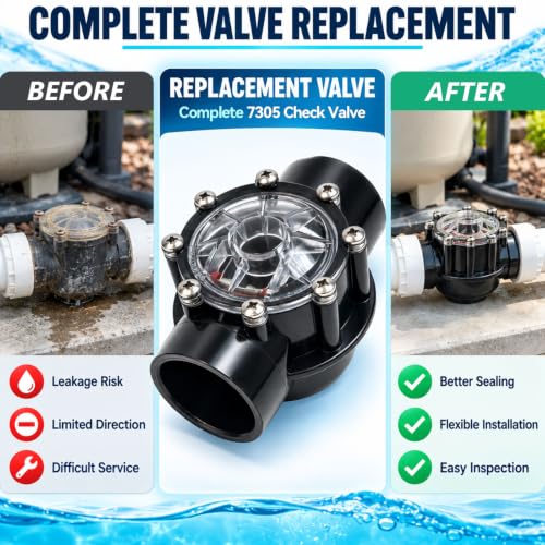 KRONIX 7305 Check Valve Compatible with Jandy, 2-Inch - Image 4