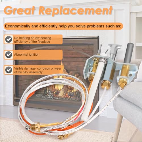 4021-733 Pilot Assembly Kits Propane Gas for Heat N Glo - Image 7