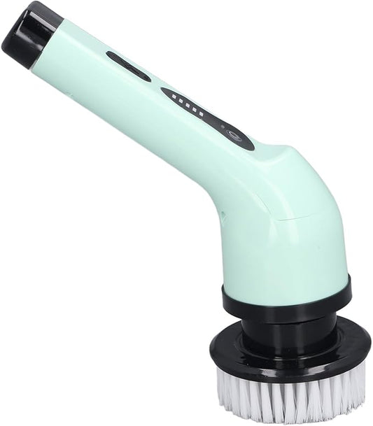 Focket Electric Spin Scrubber, Cordless Cleaning Brush with 9 Replaceable Brush Heads for Bathroom Floor Tile Glass Tub