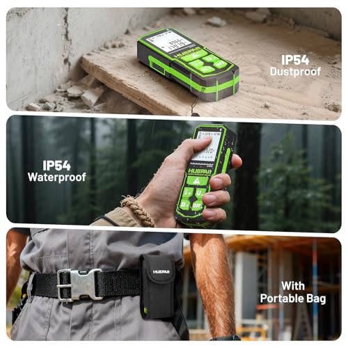 Huepar Bluetooth Green Laser Measuring Tool 330FT, S100-G-BT - Image 7