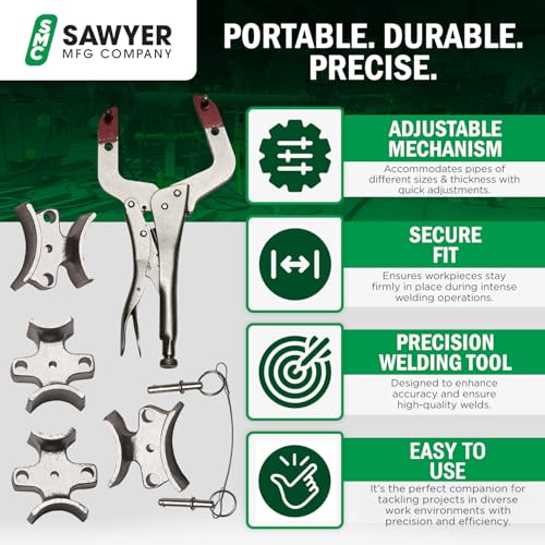 Sawyer Welder's 3rd Hand, Portable Pipe Clamp Alignment | Hand Tools - Image 3