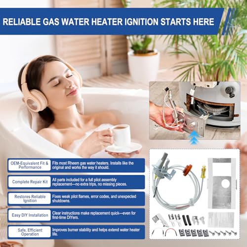 SP21058 Pilot Assembly Replacement Kit for Rheem Water Heater - Image 5