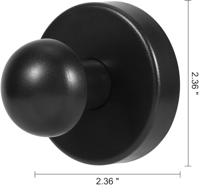 Picowe Suction Cup Hooks, Heavy Duty No Drill Holds Weight, Removable Adhesive Grips for Tile, Glass, Mirror, Shower - Perfect for Bathroom, Kitchen, Office Organization (2)
