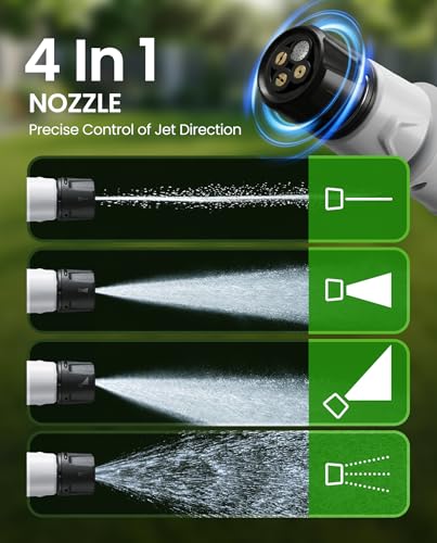 Portable Electric Pressure Washer with Max 290 PSI & 3.2 Gal Tank - Image 6