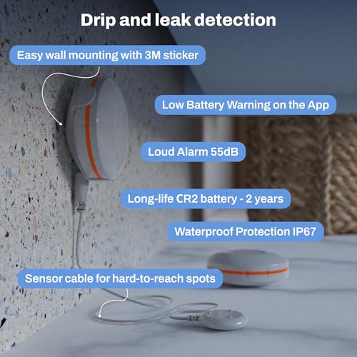 Smart Zigbee Water Sensor Alarm Leak Detector for Home - Image 3