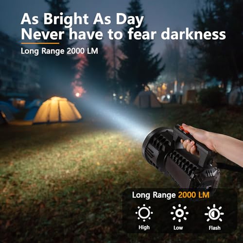 VAVOFO 2000LM 10000mAh Rechargeable LED Lantern, Camping - Image 5