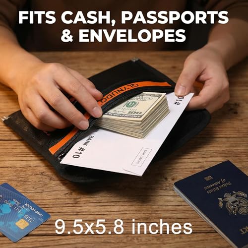 Fireproof Document Bag 2-Pack, Document Bag Fireproof Waterproof - Image 3