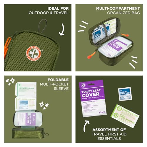 Be Smart Get Prepared Travel First Aid 125 Pcs On-The-Go - Image 7