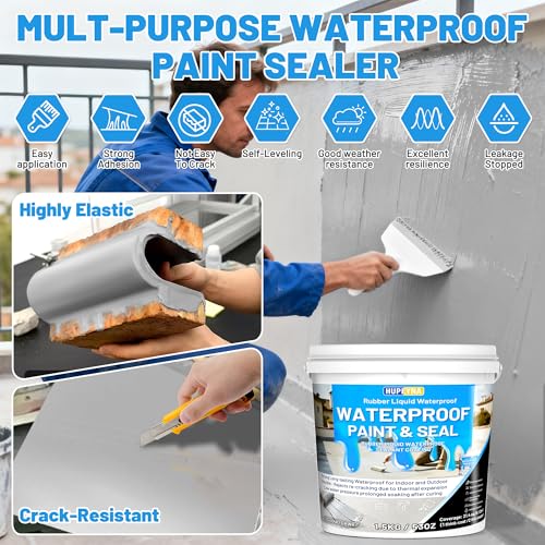 Rubber Liquid Waterproof Sealant, Waterproof Patch Seal | Home Repair - Image 3