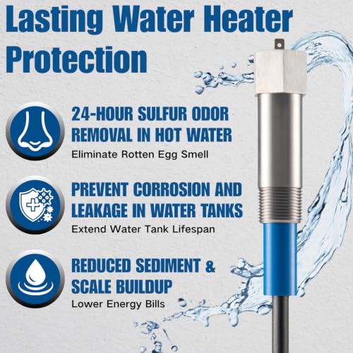 Powered Anode Rod for Water Heater, Electric Anode Rod Made - Image 4