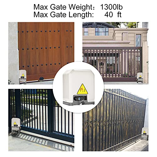 JIELI JY7 Automatic Sliding Gate Opener with 4 Remote - Image 6