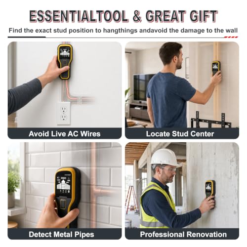Stud Finder Wall Scanner, Intelligent Chip Detects Stud - Image 7