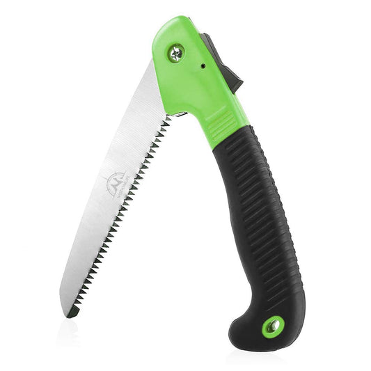 Folding Pruning Saw, 7"/180mm Sharp Hand Saw With Premium - Image 1