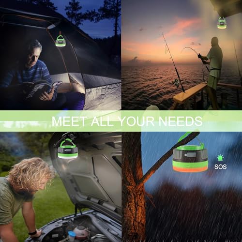 LED Camping Lighting Fixture, Rechargeable Portable, Magnetic - Image 7