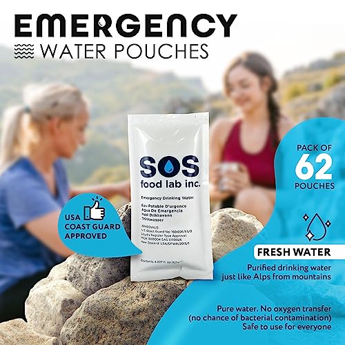 S.O.S Emergency Drinking Water – 62 Packets (4.22 oz Each) - Image 8