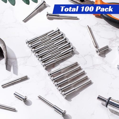 Blulu 100 Pack 1/8" Stainless Steel Cable Railing Hardware - Image 6