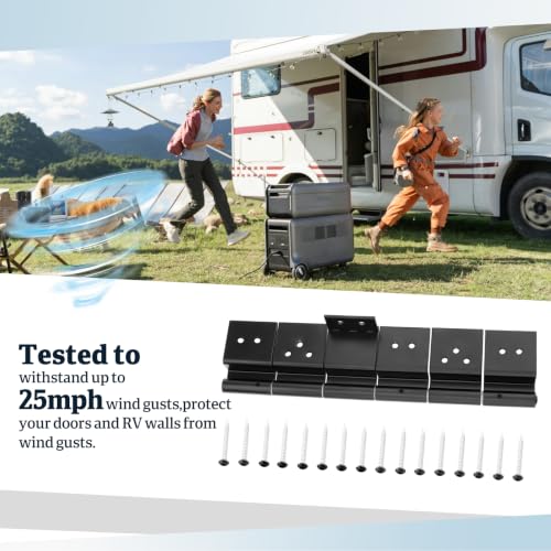 2 Pack Upgrade 6 Leaf RV Entry Door Hinge Kit with 28 - Image 6