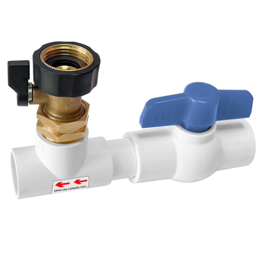 3/4 Thread Garden Pipe Fitting AC Drain Line Cleaner Tool - Image 1