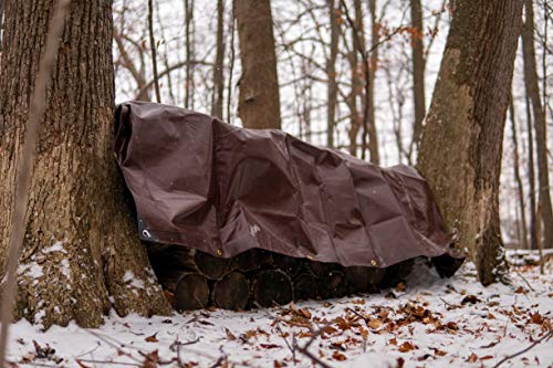 WHITEDUCK Super Heavy Duty Poly Tarp Cover 16 Mil with Grommets - Image 3