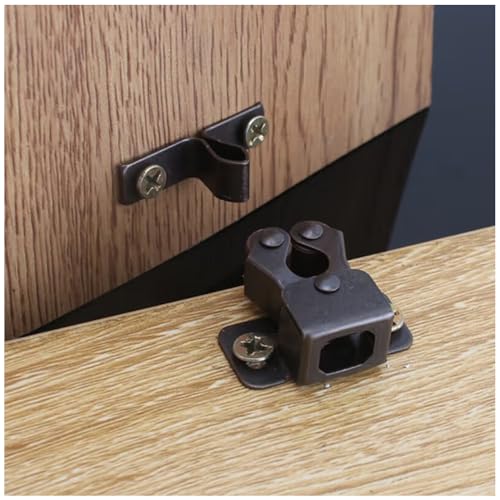 6 Pack Cabinet Latch - Double Roller Catch Hardware - Image 4
