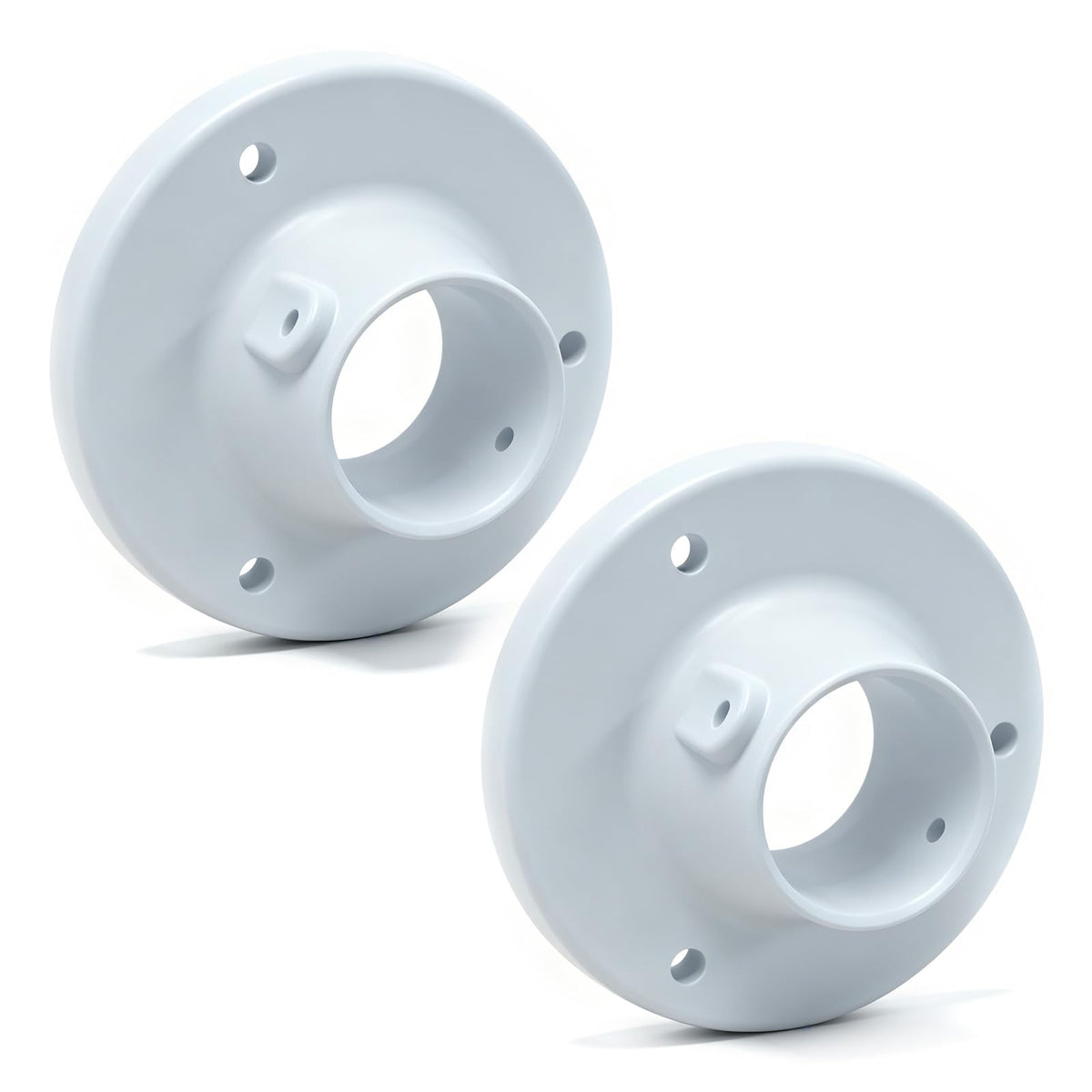 2 Pcs 2 Inch Above Ground Pool Ladder Deck Flange Replacement - Image 1